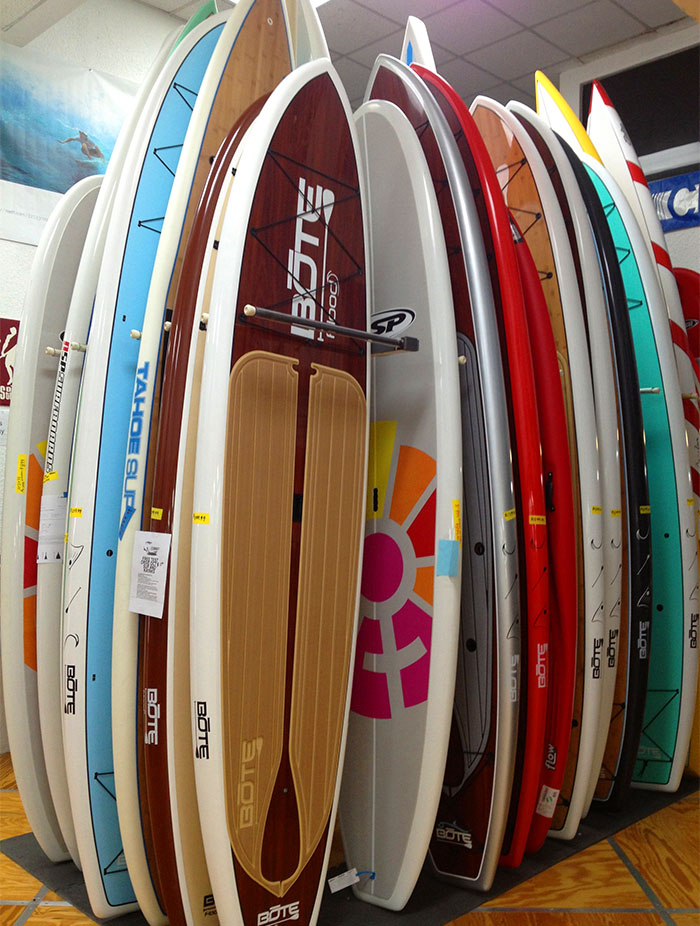 Visit our store and shop 100's of paddleboards in stock!