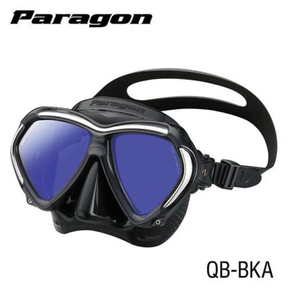 Tusa Paragon professional dive mask. The new Paragon mask offers TUSA’s NEW Reinforced TRI-MIX frame, Freedom Technology with Fit II.