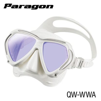 Tusa Paragon professional dive mask. The new Paragon mask offers TUSA’s NEW Reinforced TRI-MIX frame, Freedom Technology with Fit II.