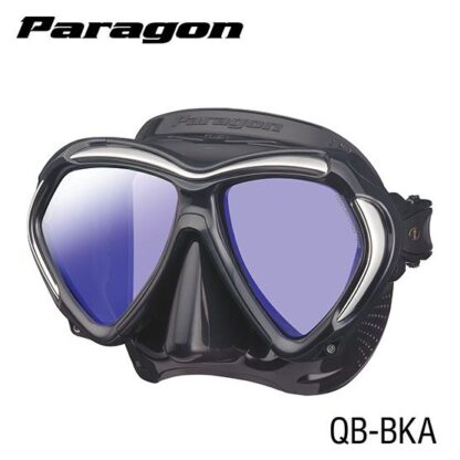 Tusa Paragon professional dive mask. The new Paragon mask offers TUSA’s NEW Reinforced TRI-MIX frame, Freedom Technology with Fit II.