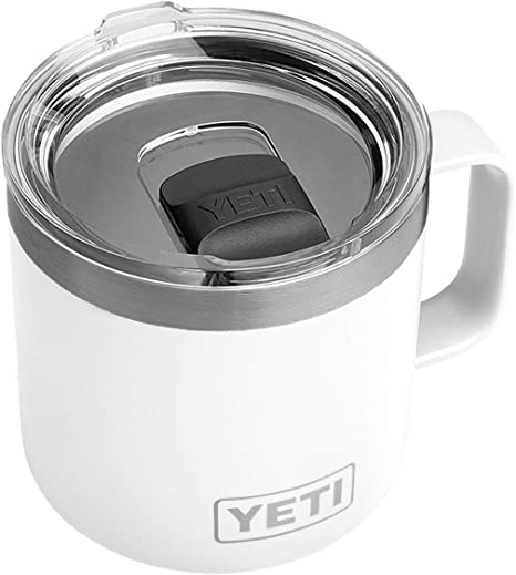 YETI Rambler 14-fl oz Stainless Steel Mug with MagSlider Lid in the Water  Bottles & Mugs department at