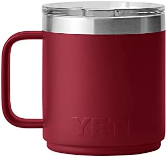 Yeti Power Pink Rambler 10 oz Mug w/Magslider Lid Brand New