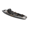 Built on a tunnel hull, this fishing kayak is very stable and offers great maneuverability and will provide many years of fun fishing adventures.