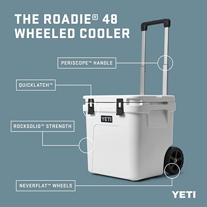 YETI Roadie 48 Hard Wheeled Cooler