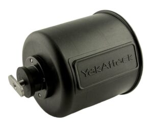 The YakAttack MultiMount Cup Holder quickly and easily attaches to most kayak track systems. Available in Black, Orange and Battleship Grey.