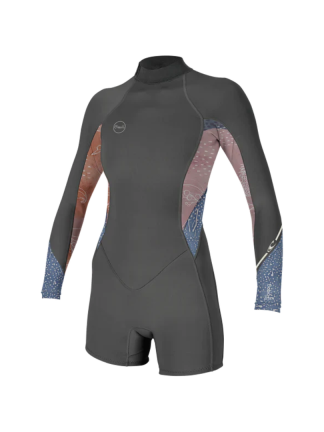 The O'Neill Bahia 2/1 BZ L/S Spring Women's Wetsuit has been crafted to meet the modern athlete's demand for comfort, style, and performance.