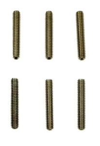 1/4-20 X 1.5" stud allows any t-bolt accessory to be attached to 1/4-20 threaded ports. YakAttack stud six pack.