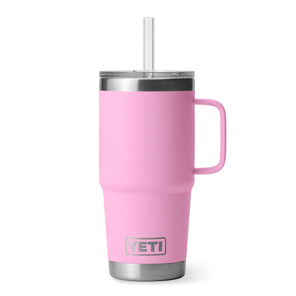 Yeti Rambler 25oz Straw Mug