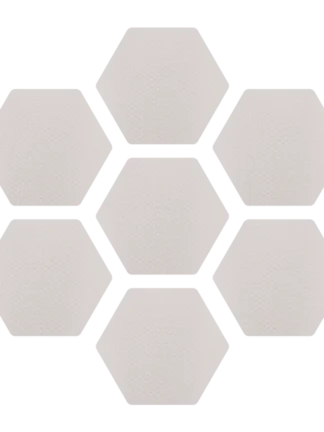 Zap - Pack of 10 Clear Hex Traction. Removable Adhesive Grip, Clear to Show Board Graphics, more over, its a easy Installation.
