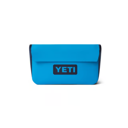 The Yeti Sidekick 1L. This Waterproof bag is the worry-free way to carry your keys, wallet, fishing license, and phone in the wild.