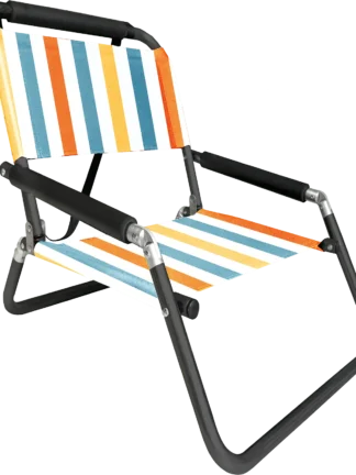 The Neso Chair XL is a little roomier and higher off the ground. Extremely portable, lightweight and compact design. It's the perfect beach Chair.