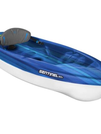 Compact recreational kayaking at its best: Pelican Sentinel 80X, the lightweight and easy-to-transport kayak designed for teenagers and smaller adults.