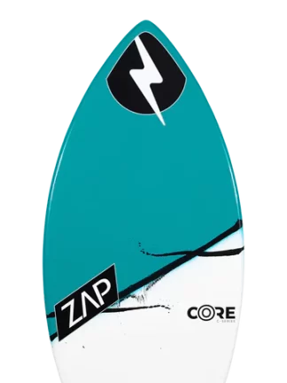 The Zap core skimboards shape is based off Zap's popular Wedge series, but made with a great price point. Keeping the clean look with the Core.