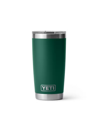 Yeti 20oz Tumbler. Any Tumbler that's coming along for the ride needs to be tough enough to keep up. Tumbler and lid are dishwasher safe.