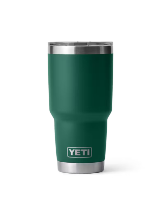 The Yeti 30oz Tumbler that gets you through the day. Your morning brew will stay hot or your iced coffee will stay cold - so take your time.