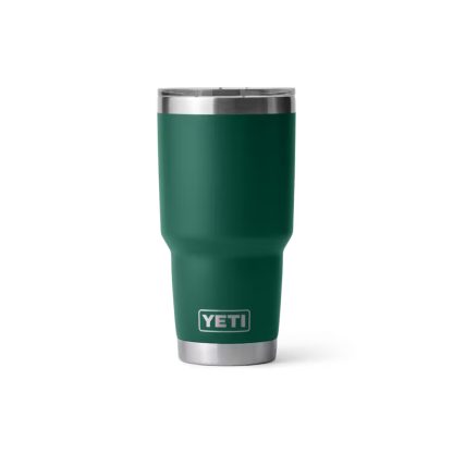 The Yeti 30oz Tumbler that gets you through the day. Your morning brew will stay hot or your iced coffee will stay cold - so take your time.