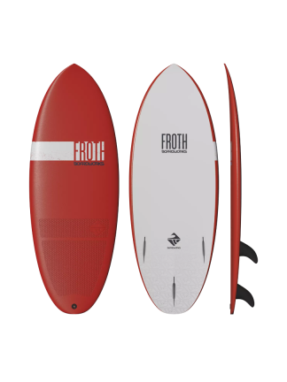 This lightweight surfboard is created for fun and versatility and are perfect for beginners, rippers, and wake surfers alike.