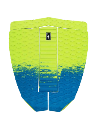 Blue tail pad. This THE tail pad that will work for ALL skimboard shapes. No matter what skimboard you need traction for, this will fit.