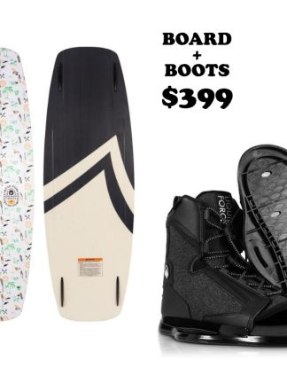 Wakeboard Package: Liquid Force Rant Wakeboard + Boots