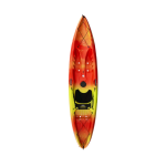 Affordable and easy-going, the Tribe 11.5 recreational kayak performs terrifically in light surf, lazy rivers and flat water. Sit on top kayak.