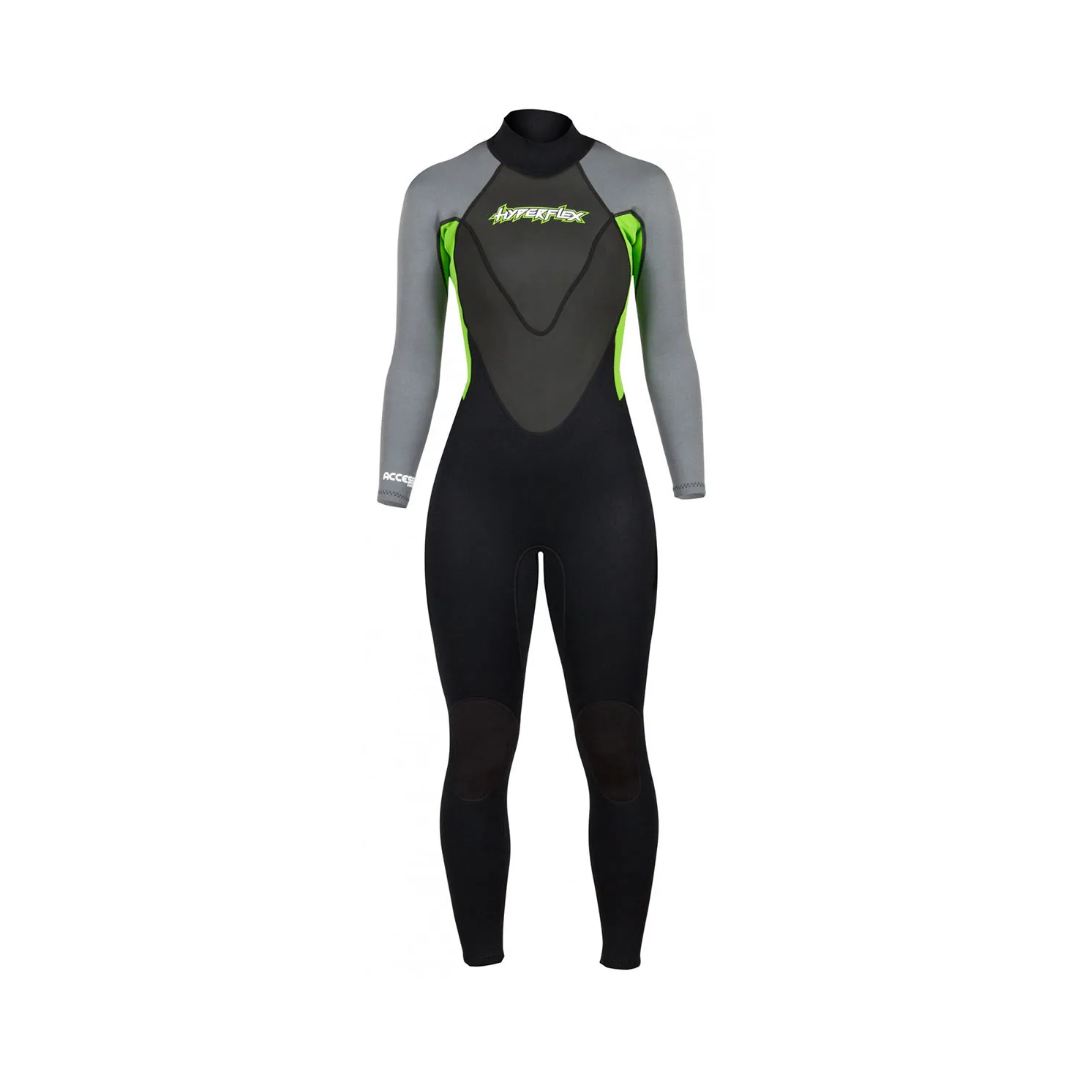 Access Series women's wetsuits are designed to cater to the needs of the entry level surfer by emphasizing quality, durability and price.