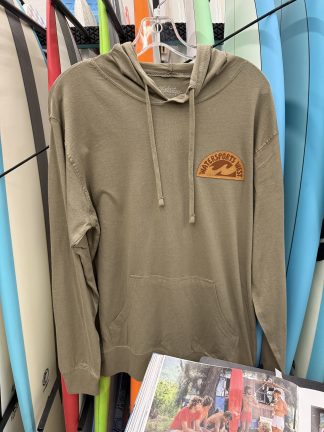 Watersports West X Yesterday's Varietal Women's Tee. Women's Raglan Storm surf Tee. Available in Small, Medium, Large, XL, XXL.