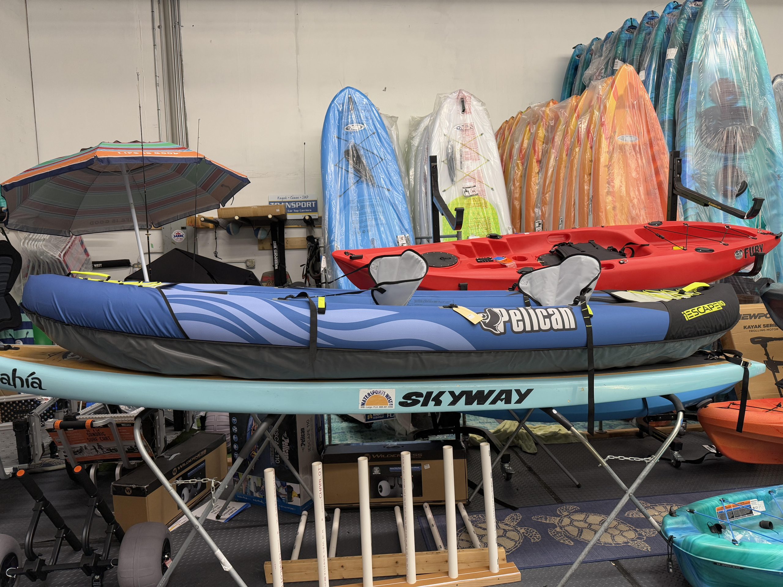 Pelican iEscape 110 Inflatable Tandem Kayak - Image 5