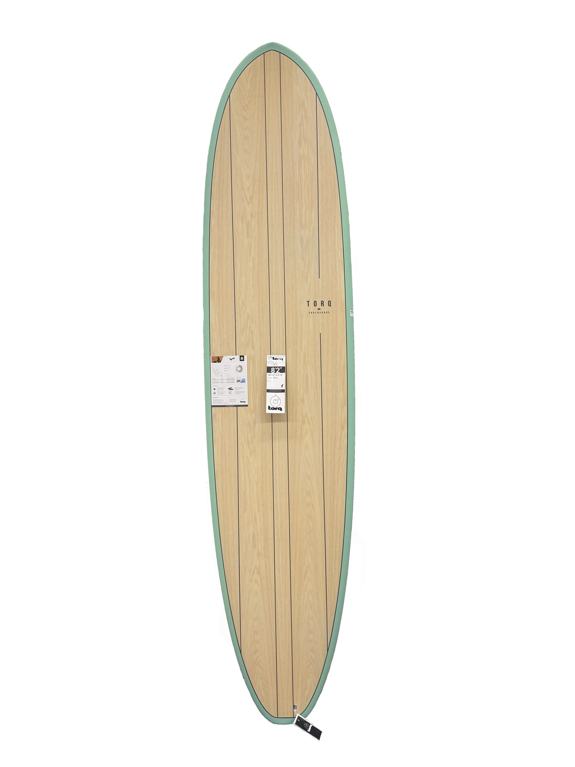 Torq 8'2 Surfboard. These boards suit all surfers of all abilities, whether looking for a first board or quiver builder for fun days.